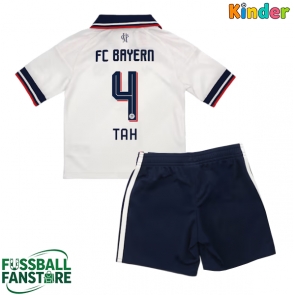 Bayern Munich Jonathan Tah #4 Replik Auswärtstrikot Kinder 2026-27 Kurzarm (+ Kurze Hosen)